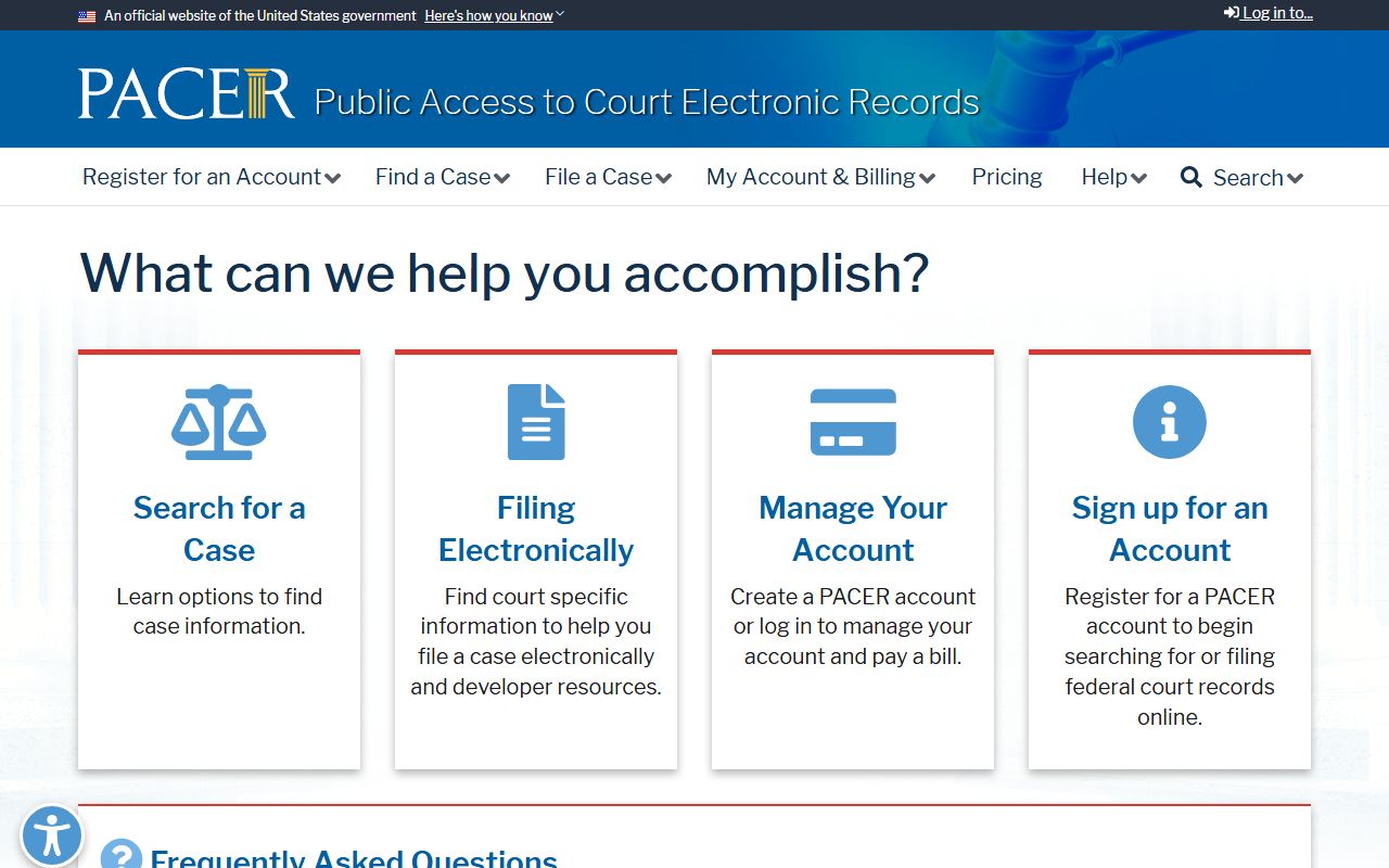 DeKalb County court dockets federal PACER access