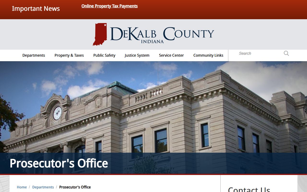 DeKalb County criminal court records prosecutor office