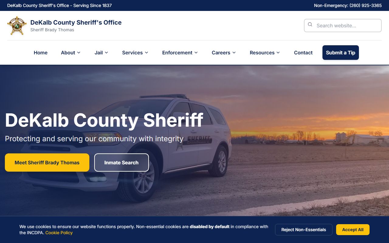 DeKalb County Court records sheriff and jail records